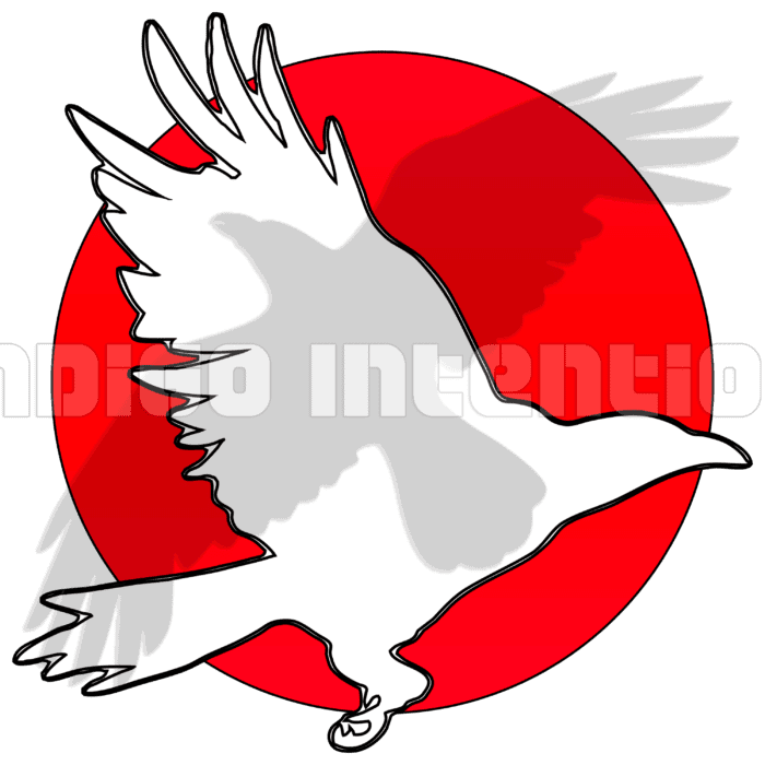 IndigoIntention - White Crow Sun design